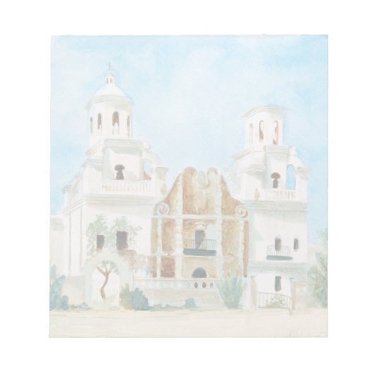 Mission San Xavier del Bac Notizblock (Vorderseite)