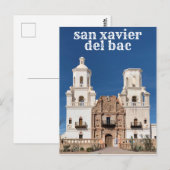 Mission San Xavier del Bac Postkarte (Vorne/Hinten)