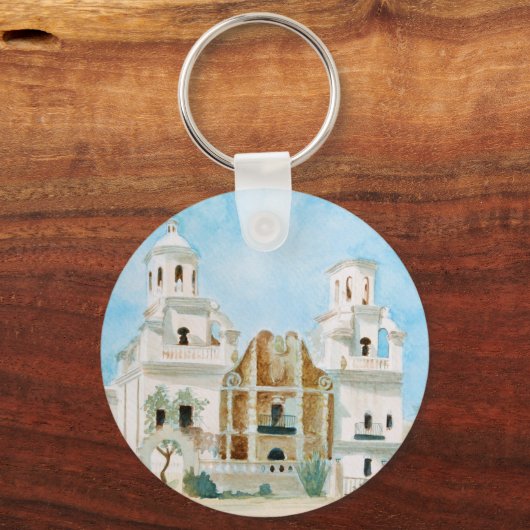 Mission San Xavier del Bac Schlüsselanhänger (Rückseite)