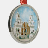 Mission San Xavier del Bac Silbernes Ornament (Rechts)