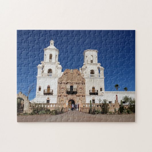 Mission San Xavier Del Bac, Tucson AZ Puzzle (Horizontal)