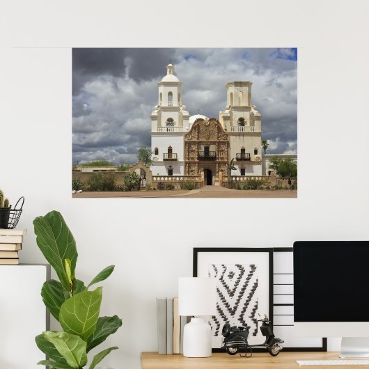 Mission San Xavier Poster (Heimbüro)