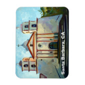 Mission Santa Barbara, CA, USA Magnet (Vertikal)