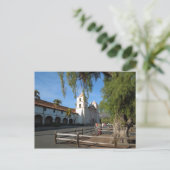 Mission Santa Barbara, Kalifornien Postkarte (Stehend Vorderseite)