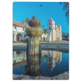 Mission Santa Barbara Klemmbrett (Rückseite)