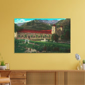 Mission Santa Barbara Leinwanddruck (Insitu (Wohnzimmer))
