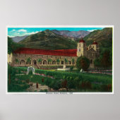 Mission Santa Barbara Poster (Vorne)