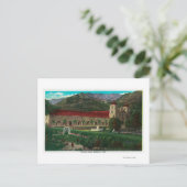 Mission Santa Barbara Postkarte (Stehend Vorderseite)