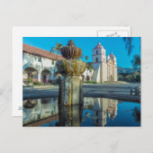 Mission Santa Barbara Postkarte (Vorne/Hinten)
