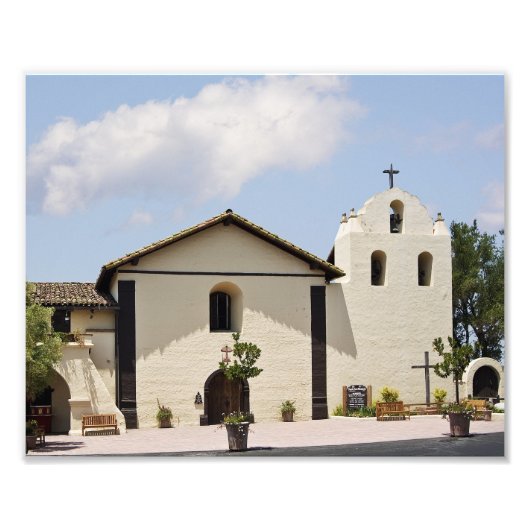 Mission Santa Ines Fotodruck (Vorne)