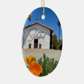 Mission Soledad Andenken Keramik Ornament (Rechts)