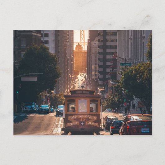 Mission Street (San Francisco, CA) Postkarte (Vorderseite)