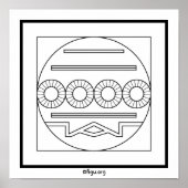 Mission / Tasksymbol Poster (Vorne)