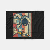 Mission Third 3rd Grade Accepted Astronaut Fleecedecke (Vorderseite (Horizontal))