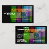 Mission V Visitenkarte (Vorne/Hinten)