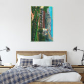 Mission von Santa Barbara und Gründe Leinwanddruck (Insitu (Schlafzimmer))