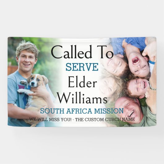 Missionar Abarewell aufgerufen, 2 Foto Banner zu b (Horizontal)