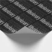 Missionar Geschenkpapier (Ecke)