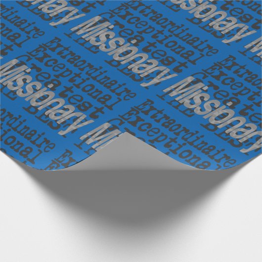 Missionar Geschenkpapier (Ecke)