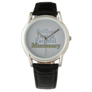 Missionar liebend treu armbanduhr