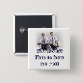 Missionar, Mormonen Button (Vorne & Hinten)