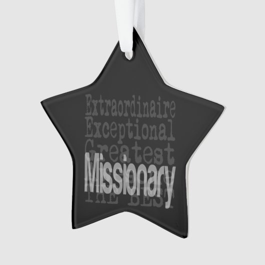 Missionar Ornament (Vorderseite)