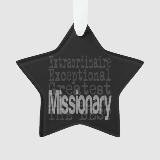 Missionar Ornament (Vorderseite)