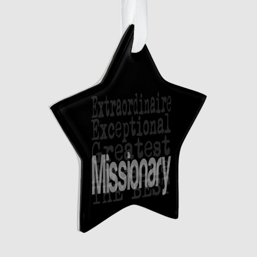Missionar Ornament (Vorderseite)