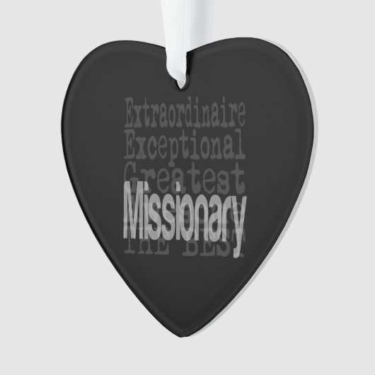 Missionar Ornament (Vorderseite)