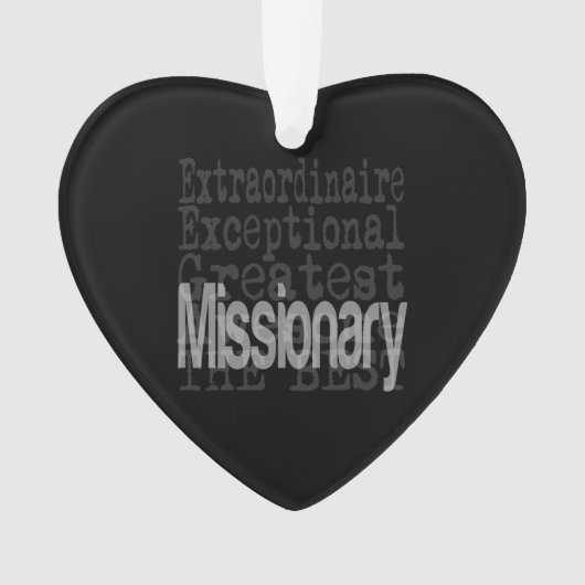 Missionar Ornament (Vorderseite)