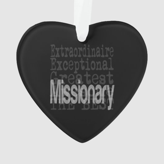 Missionar Ornament (Rückseite)