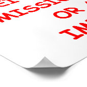 MISSIONAR POSTER (Ecke)