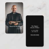 Missionar Visitenkarte (Vorne/Hinten)