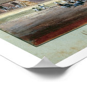 Missionarische Gebäude, St. Johns, Antigua (w/c un Poster (Ecke)