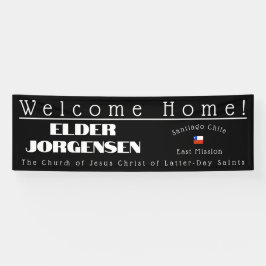 Missionary Welcome Zuhause Custom Banner Homecomin