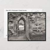 Missionen von San Antonio - Alte Tür Postkarte (Vorne/Hinten)