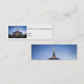 Missionskontakt-Karte Telefonnummerkarte (Vorne/Hinten)