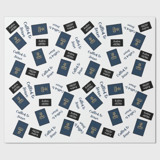 Missionspapier der Schwester Geschenkpapier (Flach)