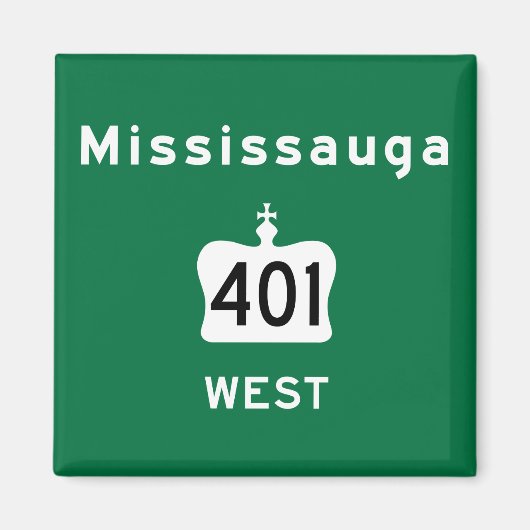 Mississauga 401 magnet (Vorne)