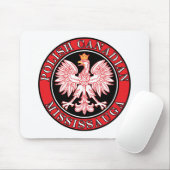 Mississauga Polnischer Adler Mousepad (Mit Mouse)
