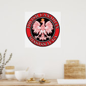 Mississauga Polnischer Adler Poster (Küche)