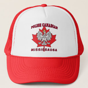 Mississauga Polnischer Kanadier Leaf Truckerkappe