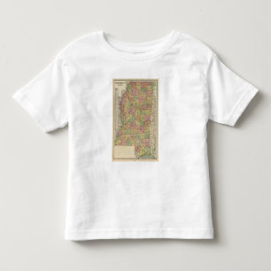 Mississippi 10 kleinkind t-shirt