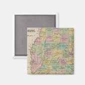 Mississippi 11 magnet (Vorderseite/Rückseite)