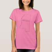 Mississippi 127.0.0.1 Home Computer Nerd IP T-Shirt (Vorderseite)