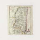 Mississippi 12 wandteppich (Vorderseite)