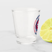 Mississippi 20th Star Patriotic Shot Glas (Links)