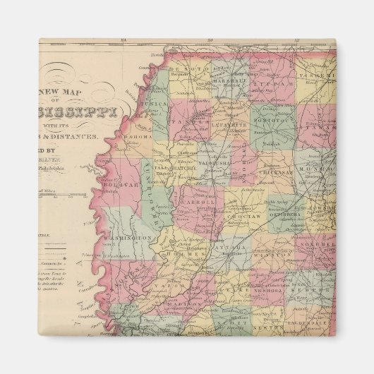 Mississippi 2 magnet (Vorne)