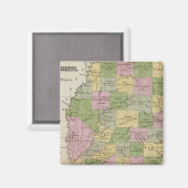 Mississippi 2 magnet (Vorderseite/Rückseite)