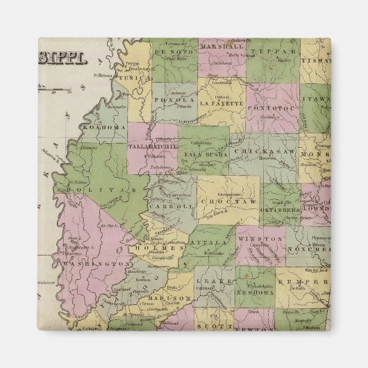 Mississippi 2 magnet (Vorne)